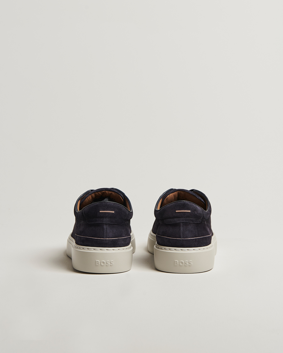 Men | Sneakers | BOSS CAMEL | Gary Suede Sneaker Dark Blue