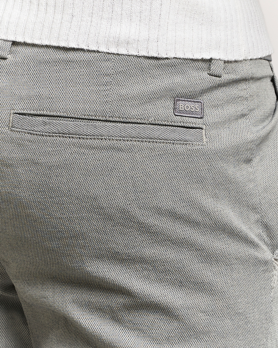 Men | Trousers | BOSS BLACK | Kaiton Structured Cotton Pants Open White