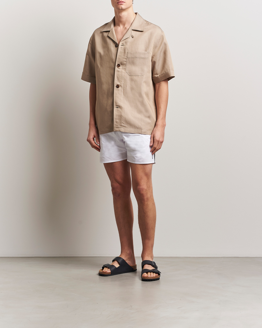 Men | Swimwear | BOSS BLACK | Iconic Swimshort White