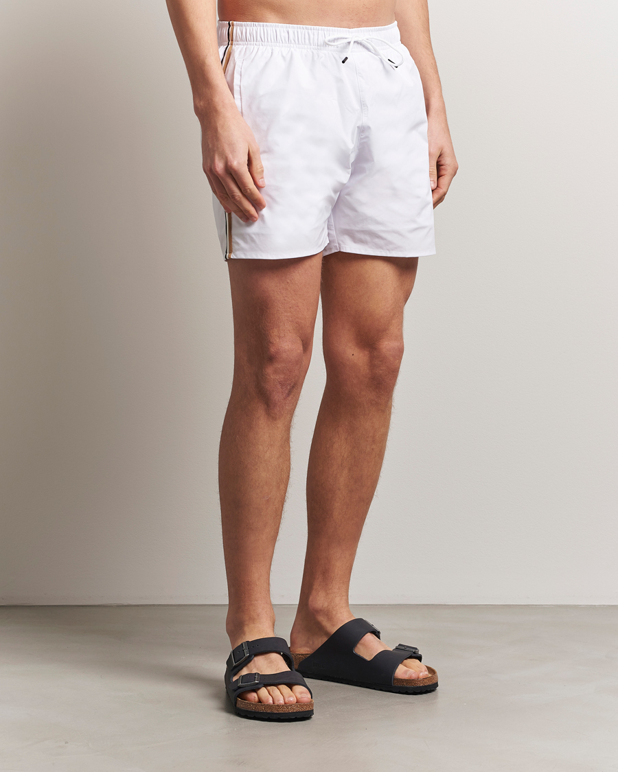 Men | Swimwear | BOSS BLACK | Iconic Swimshort White