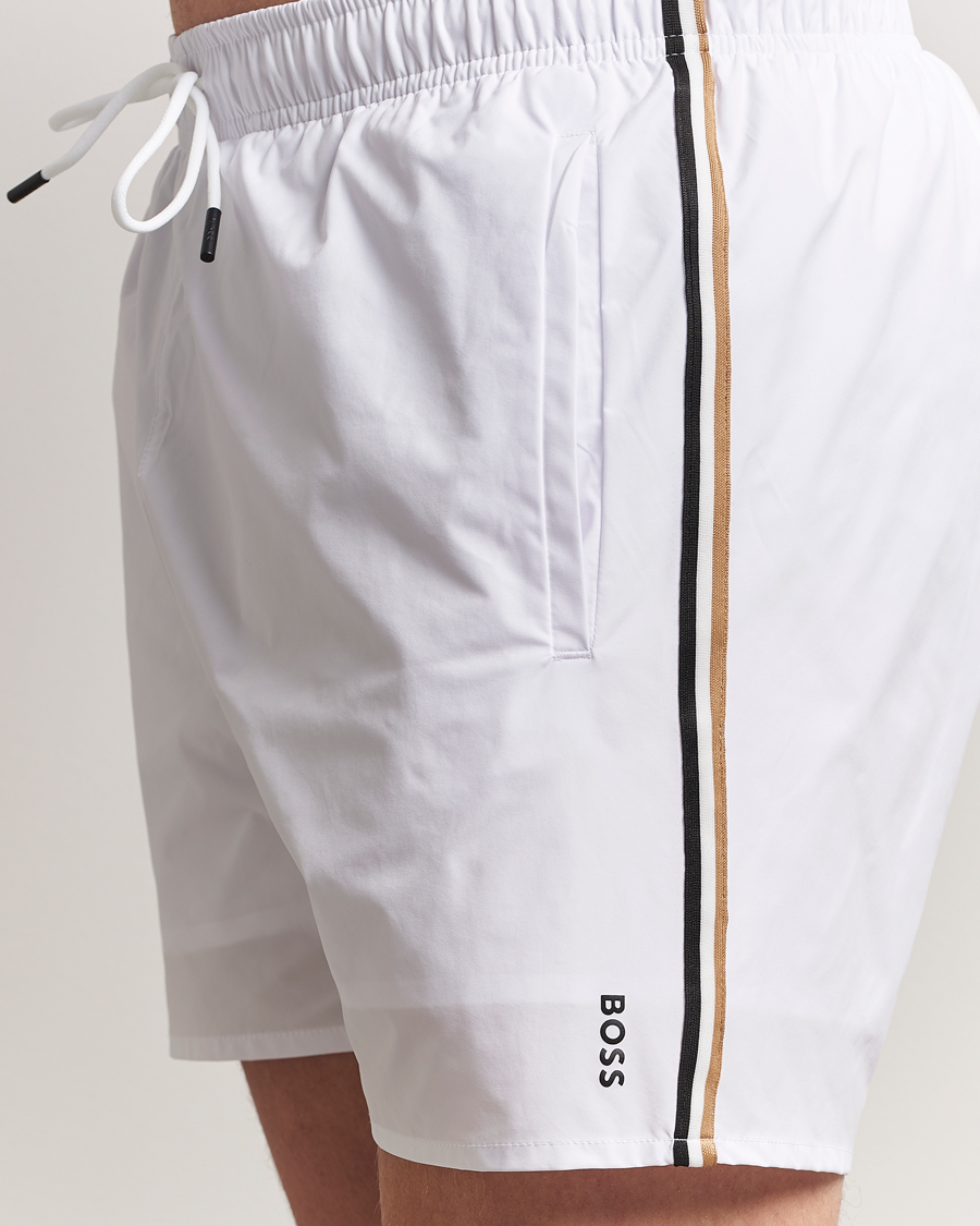 Men | Swimwear | BOSS BLACK | Iconic Swimshort White