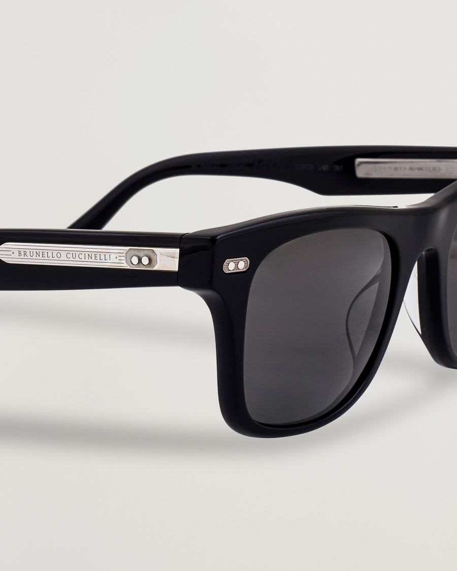 Men | Sunglasses | Brunello Cucinelli | Mr.Brunello Sunglasses Nero