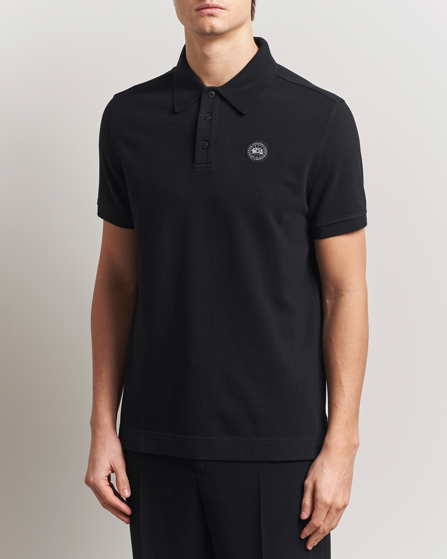 Canada Goose Black Label Beckley Polo Black at CareOfCarl.com
