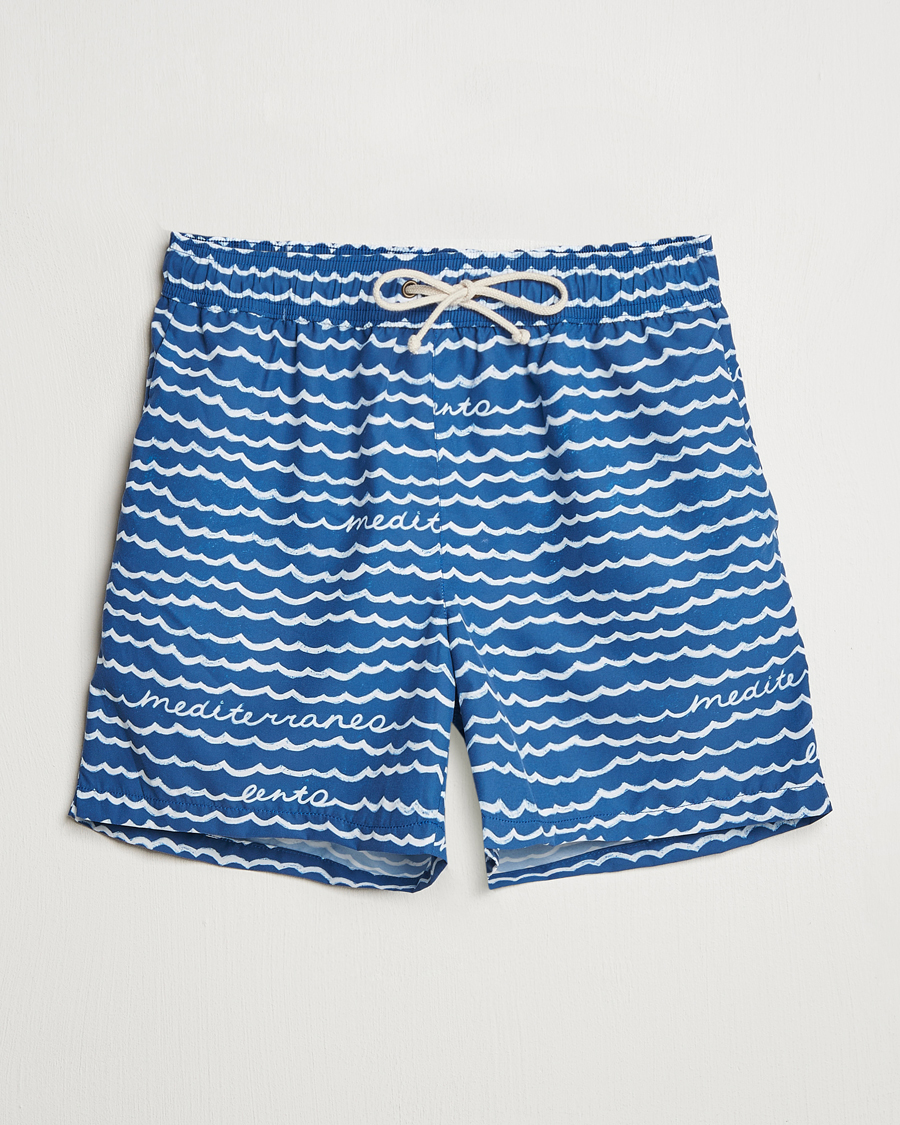 Men | Swimwear | Ripa Ripa | Printed Swimshorts Blue