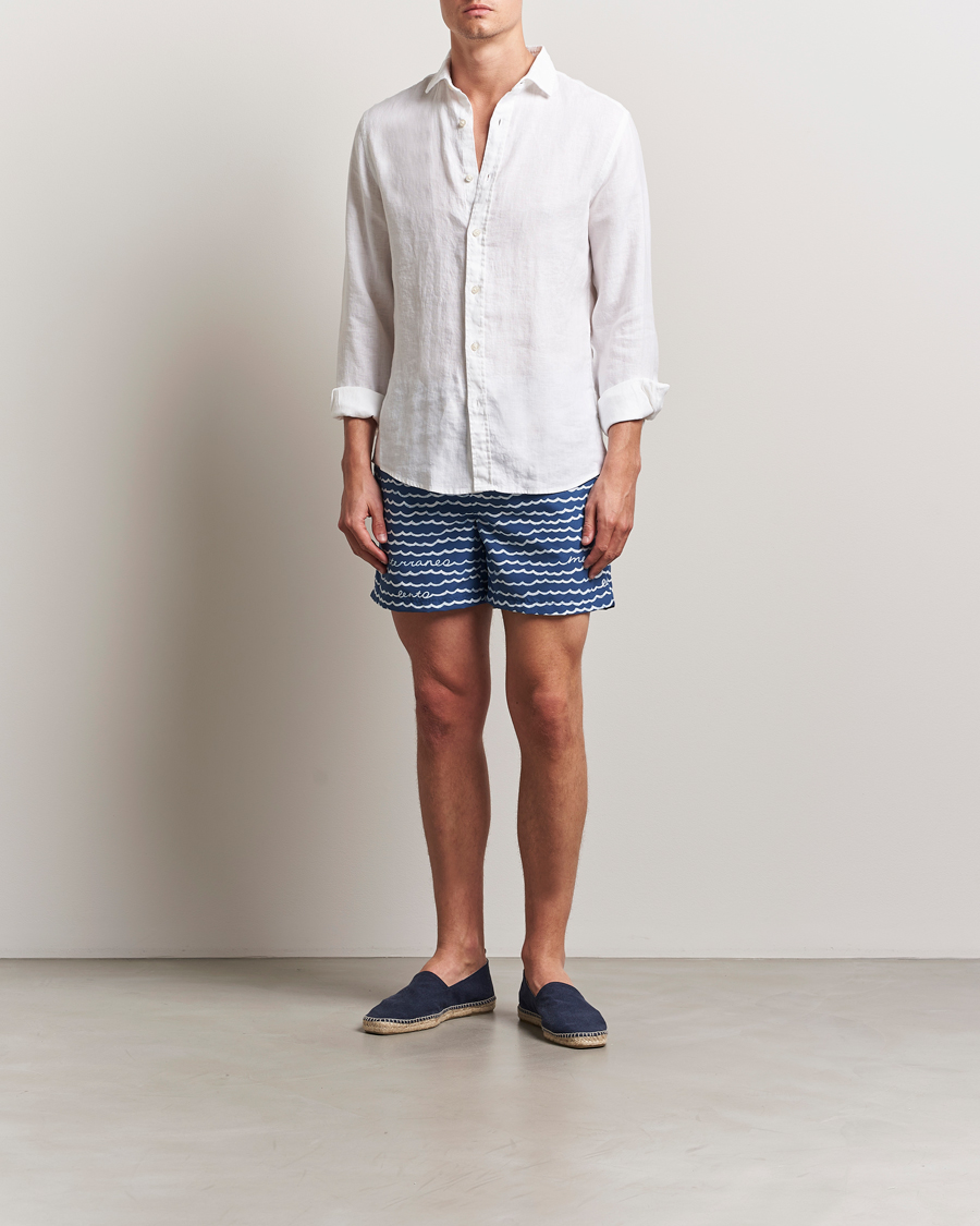 Men | Swimwear | Ripa Ripa | Printed Swimshorts Blue