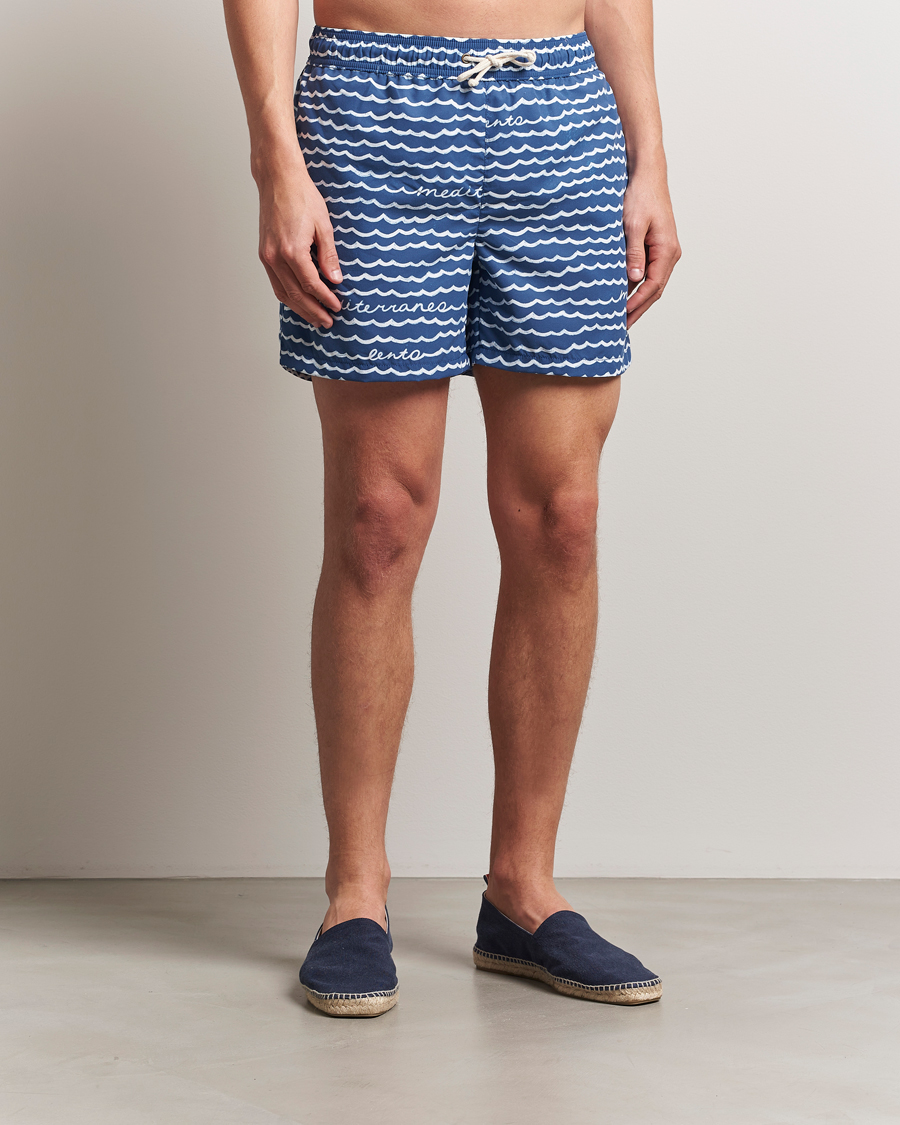 Men | Swimwear | Ripa Ripa | Printed Swimshorts Blue