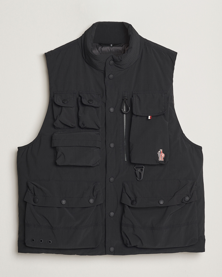 Men | Coats & Jackets | Moncler Grenoble | Tongass Vest Black