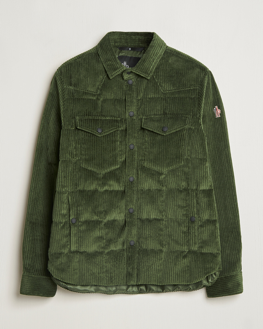 Men | Coats & Jackets | Moncler Grenoble | Gelt Corduroy Shirt Jacket Military