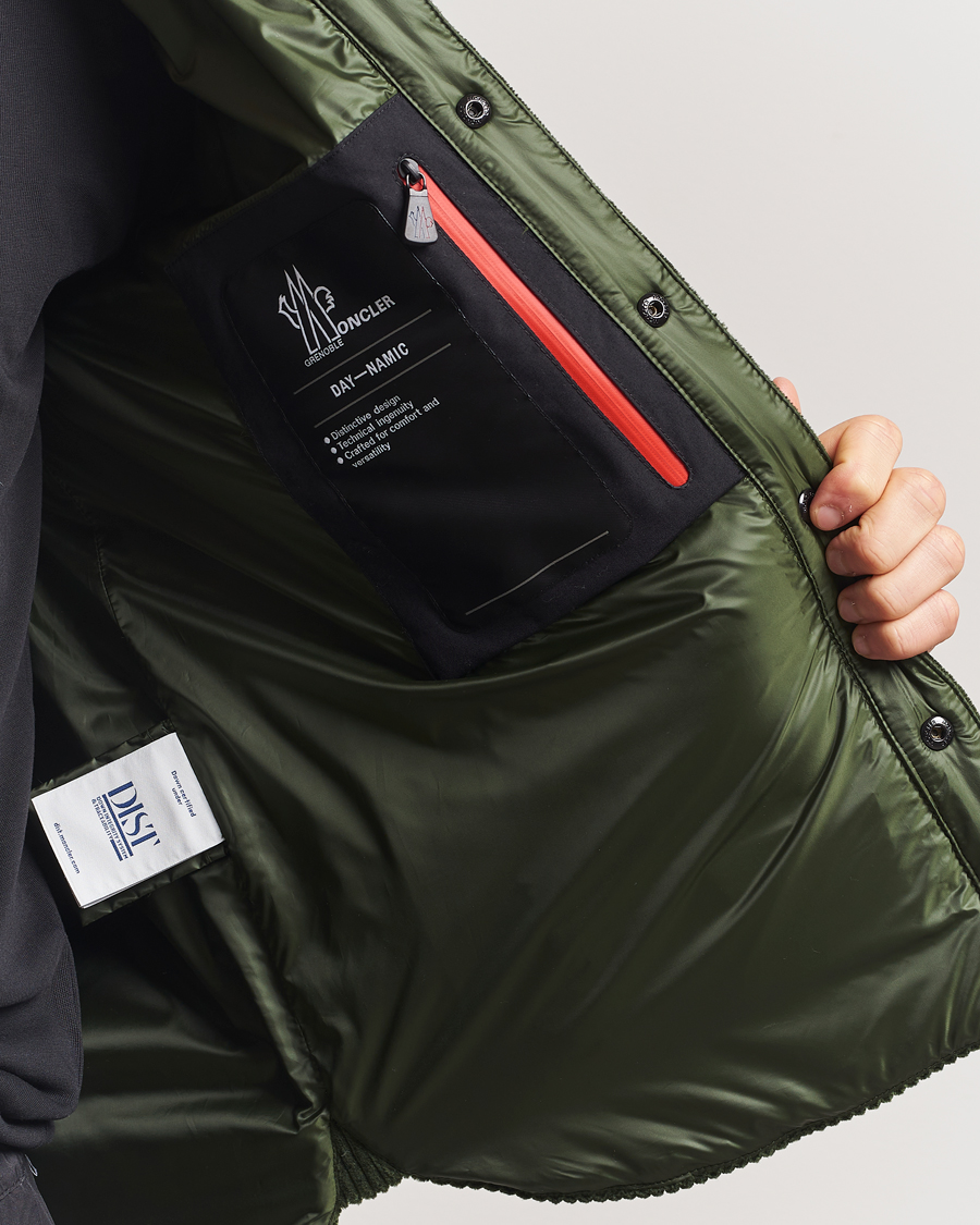 Men | Coats & Jackets | Moncler Grenoble | Gelt Corduroy Shirt Jacket Military