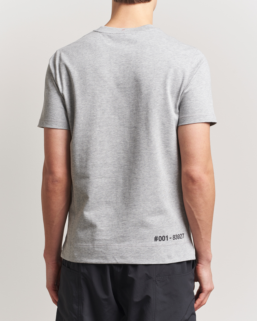 Moncler Grenoble Logo T-Shirt Heather Grey at CareOfCarl.com