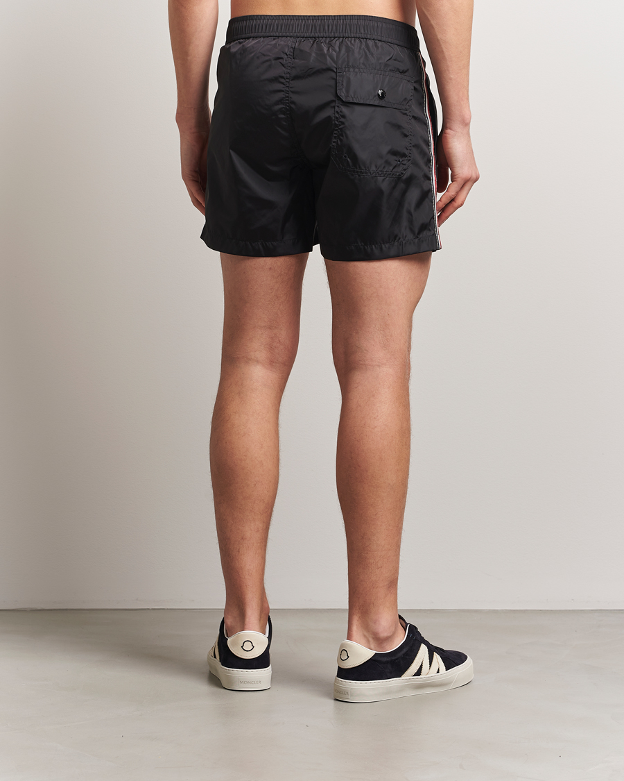 Men | Swimwear | Moncler | Nylon Swim Shorts Black