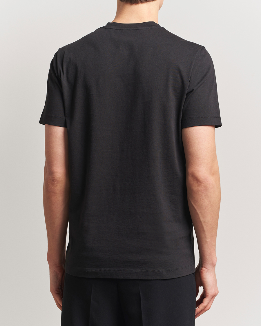 Men | T-Shirts | Moncler | Lettering Logo T-Shirt Black
