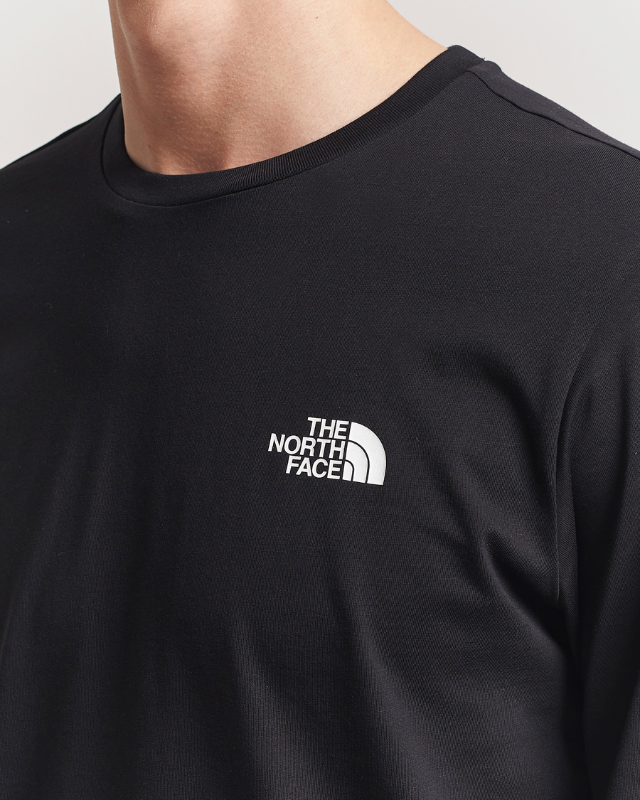 Men | T-Shirts | The North Face | Simple Dome Long Sleeve T-Shirt Black