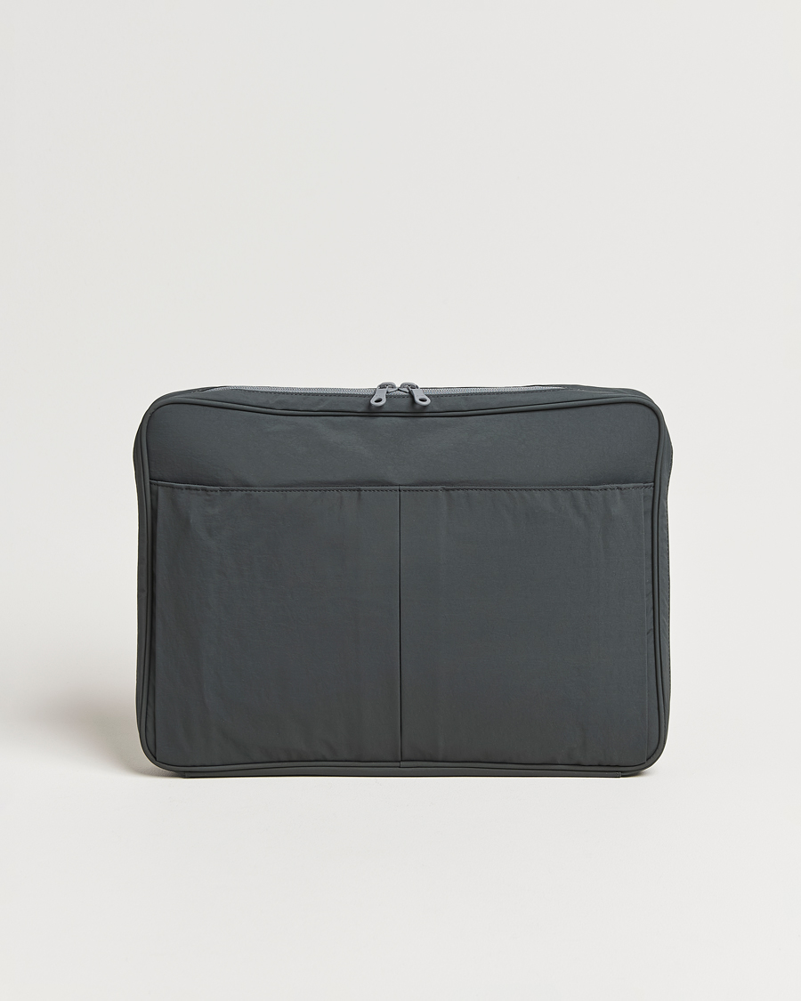 Men | mazi untitled Nylon Laptop Pouch 16 Inch Grey | mazi untitled | Nylon Laptop Pouch 16 Inch Grey