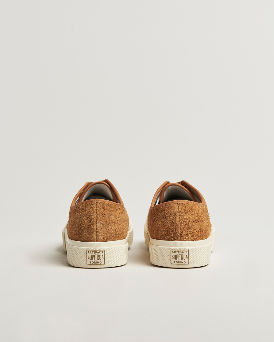 Men | Superga 2432 Works Hairy Suede Tobacco | Superga | 2432 Works Hairy Suede Tobacco