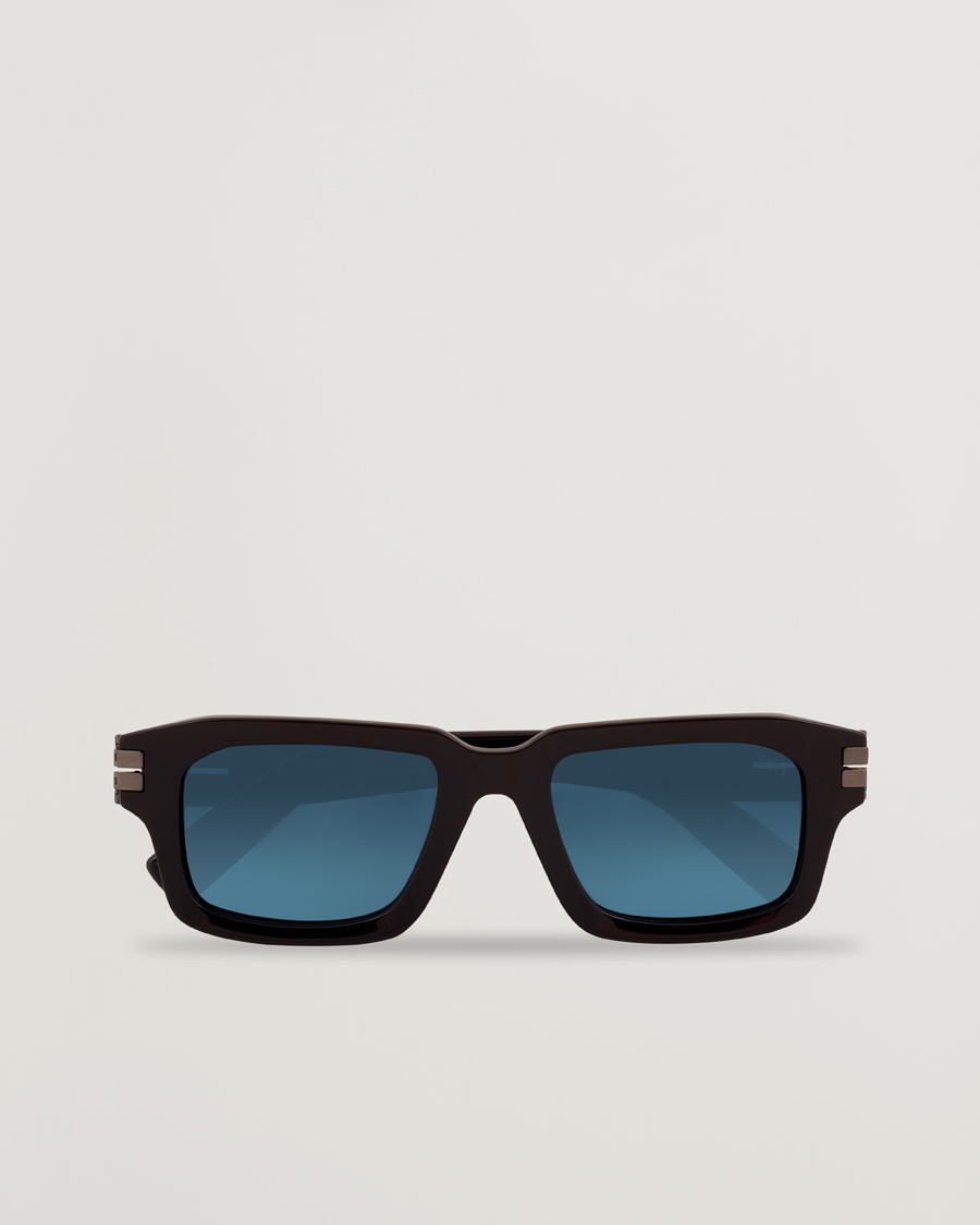 Men | Sunglasses | Zegna | EZ0255 Sunglasses Dark Brown