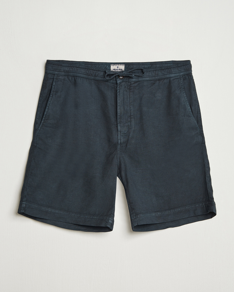 Men | Shorts | Morris | Fenix Linen/Cotton Shorts Blue