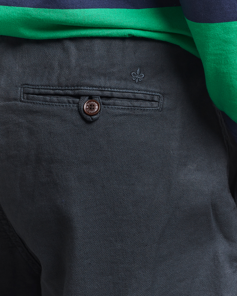 Men | Shorts | Morris | Fenix Linen/Cotton Shorts Blue