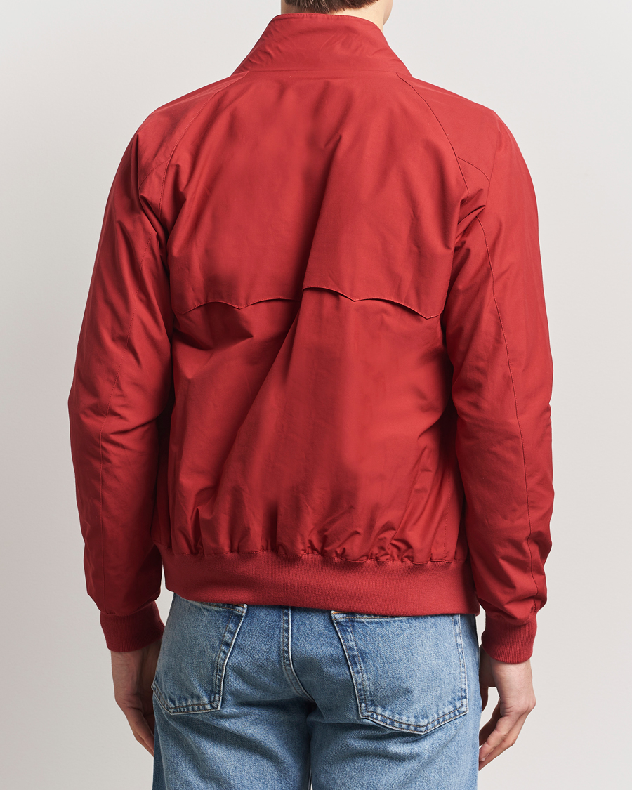 Baracuta G9 Original Harrington Jacket Dark Red at CareOfCarl.com