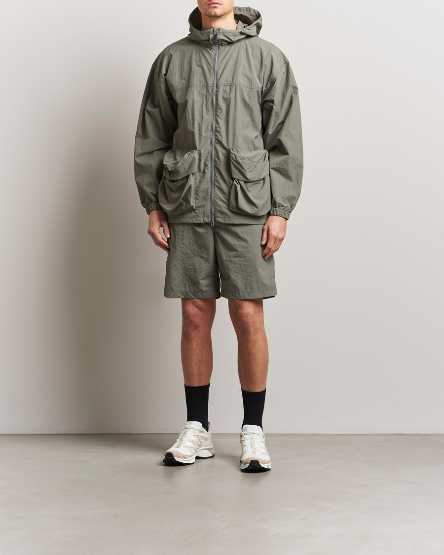 Men | Coats & Jackets | Snow Peak | Nylon Tussah Jacket Light Olive