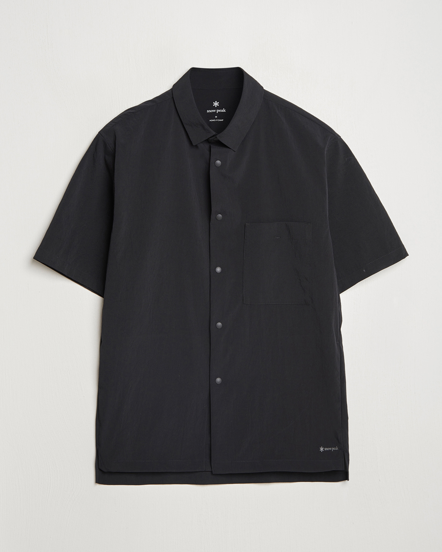 Men | Shirts | Snow Peak | Quick Dry Shirt Black