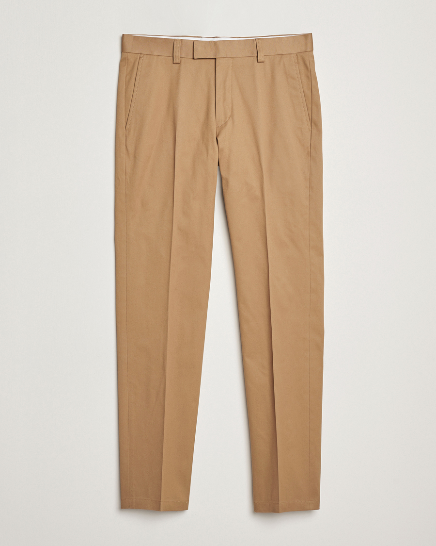 Men | Trousers | Tiger of Sweden | Tenuta Cotton Chinos Beige