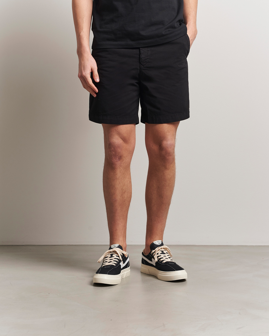 Men | Sneakers | Stepney Workers Club | Dellow S-Strike Cupsole Canvas Sneaker Black/White