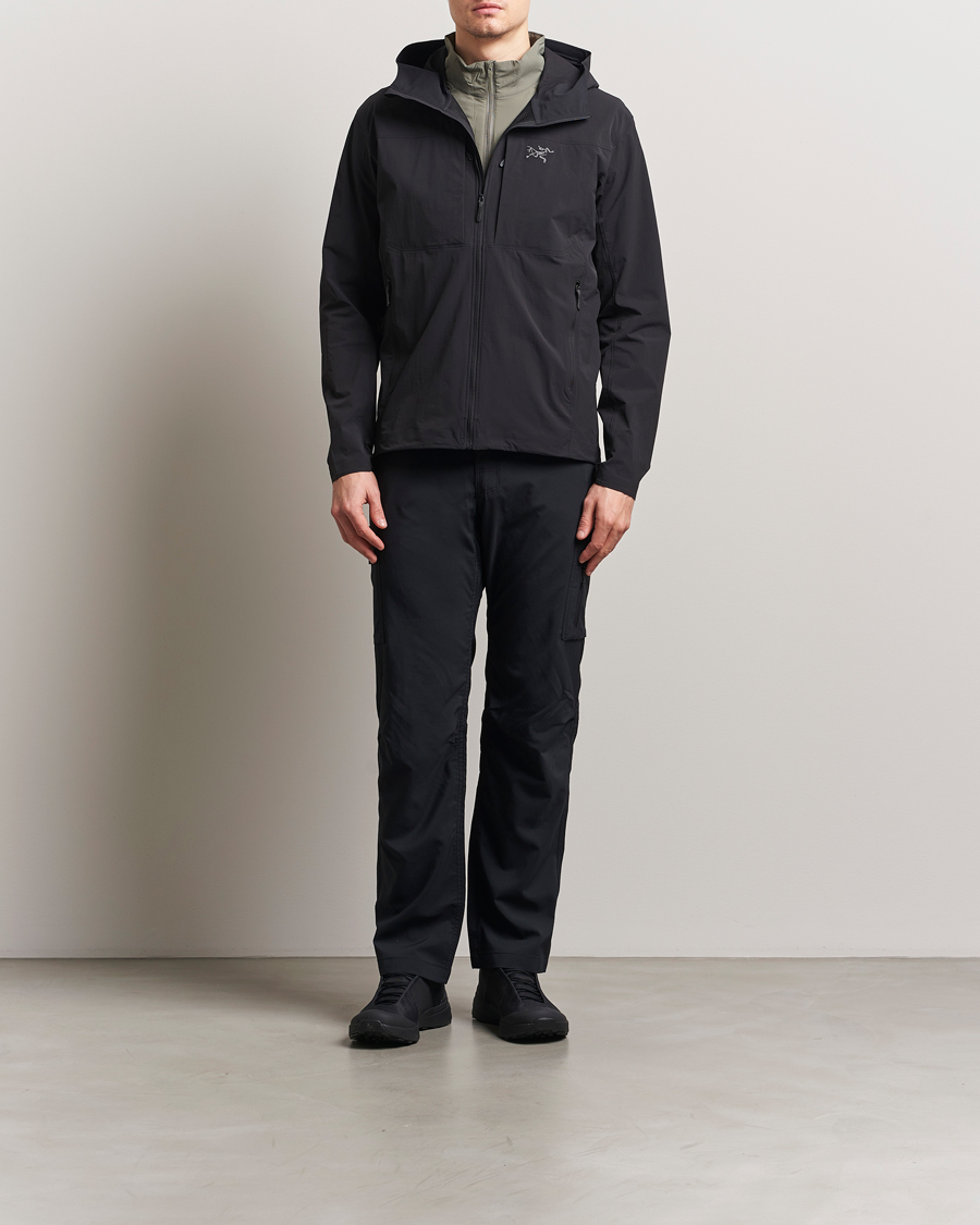 Men | Coats & Jackets | Arc'teryx | Gamma Lightweight Softshell Hooded Jacket Black