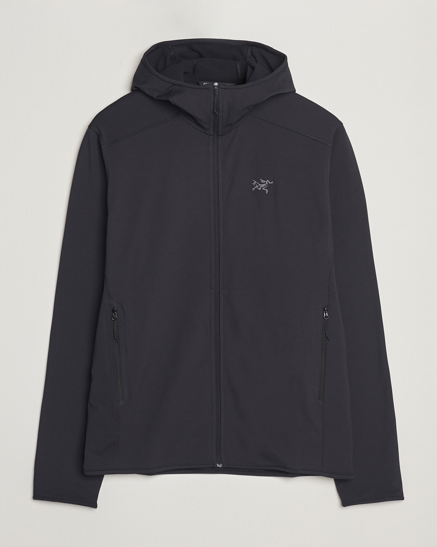 Men | Sweaters & Knitwear | Arc'teryx | Kyanite Lightweight Full Zip Hoodie Black