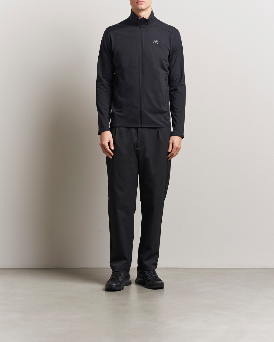 Men | Sweaters & Knitwear | Arc'teryx | Kyanite Lightweight Full Zip Black