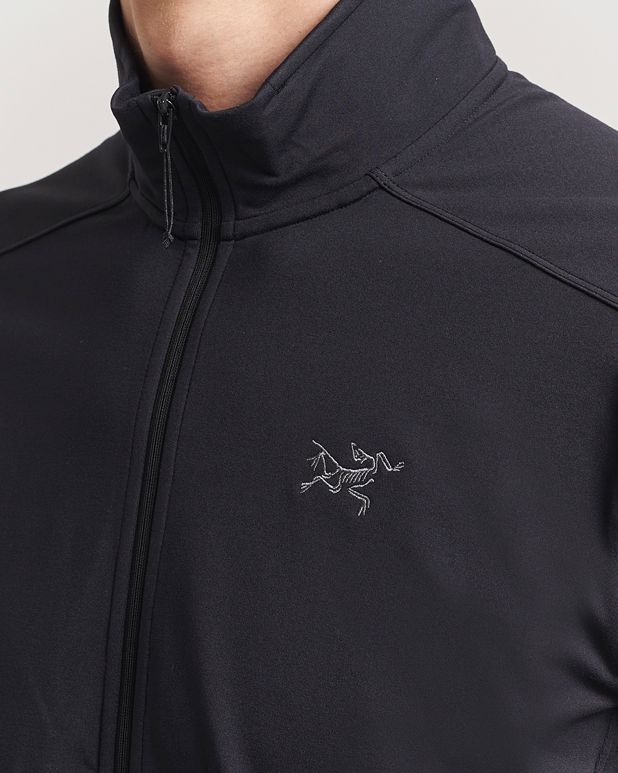 Men | Sweaters & Knitwear | Arc'teryx | Kyanite Lightweight Full Zip Black