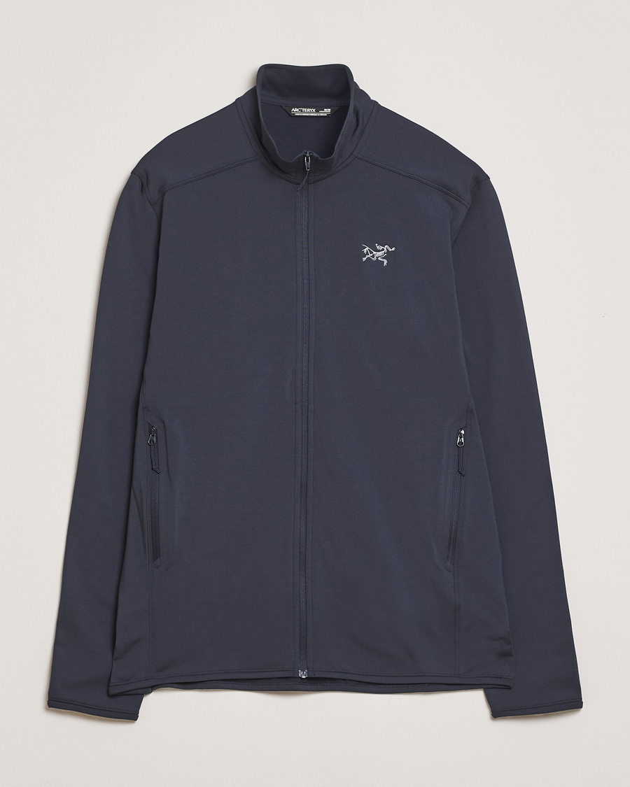 Arc'teryx Kyanite Lightweight Full Zip Black Sapphire at