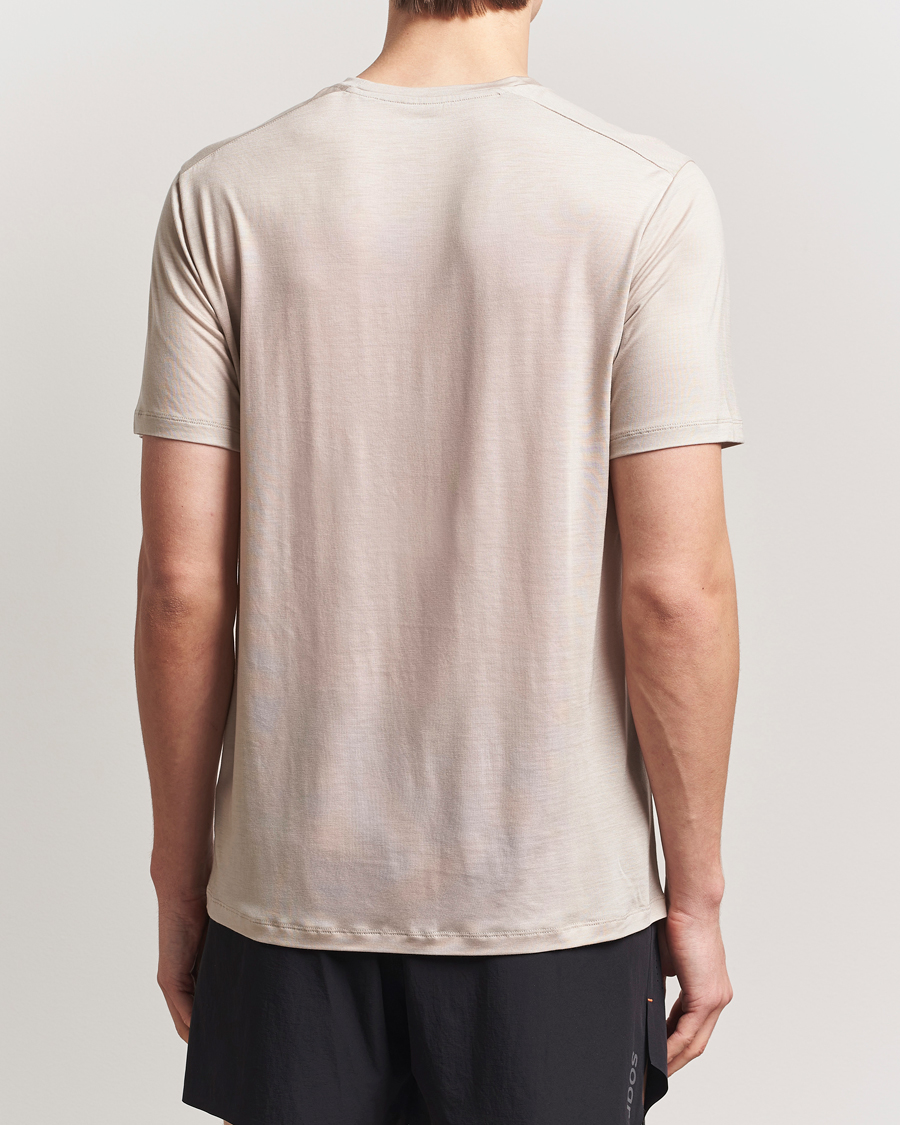 Men | T-Shirts | Houdini | Tree Tencel T-Shirt Sandstorm