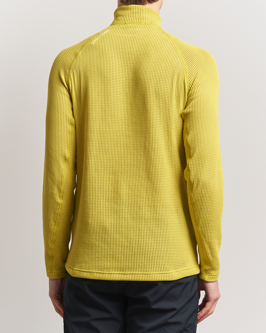 Men | Sweaters & Knitwear | Houdini | Pace Flow Half Zip Be The Light Green