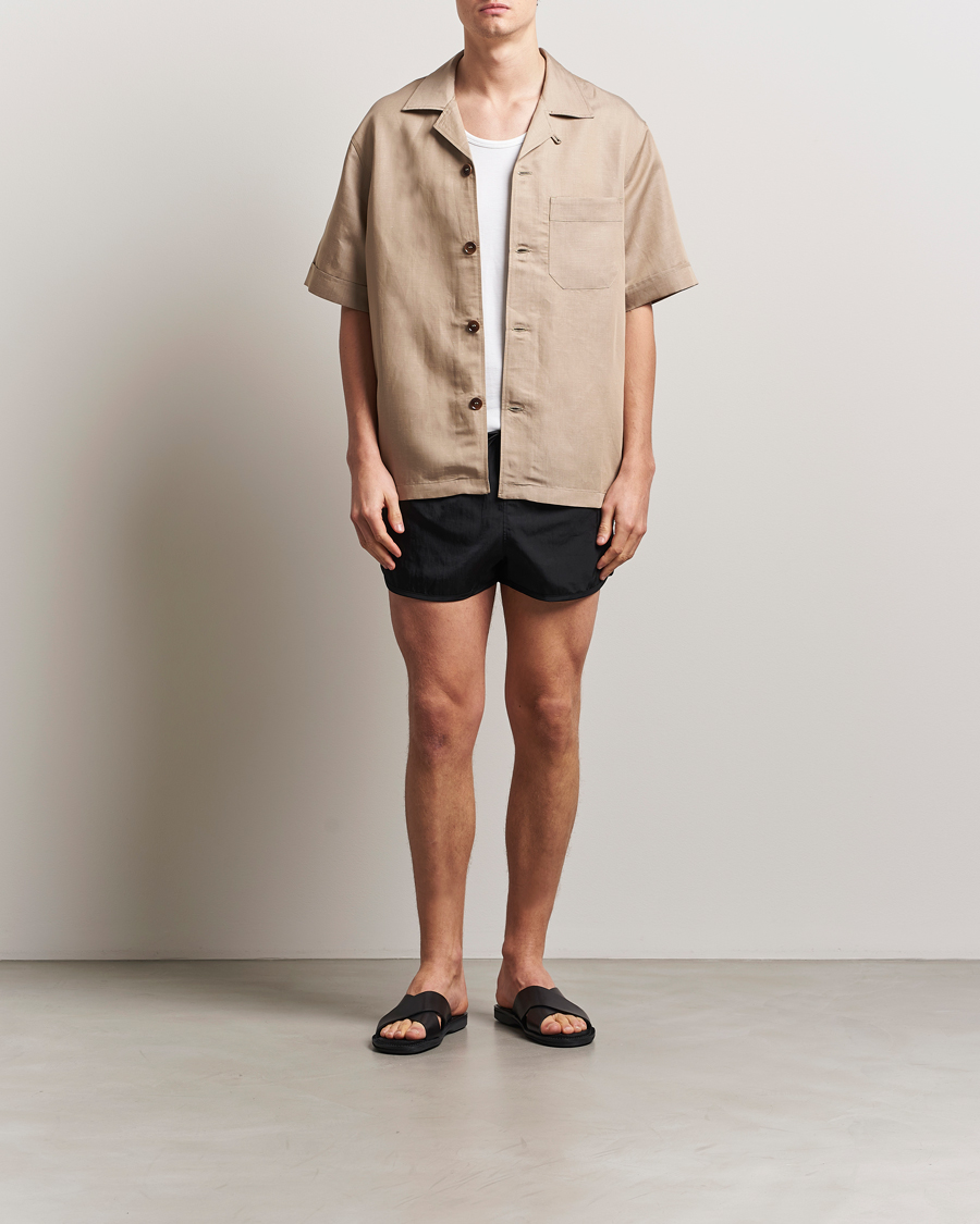 Men | Swimwear | CDLP | Satin Twill Swim Shorts Black