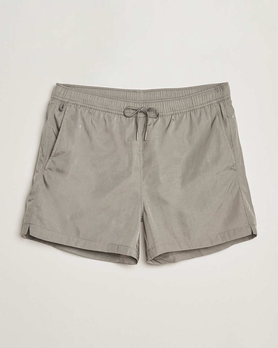 Men | Swimwear | CDLP | Satin Twill Swim Trunks Steel