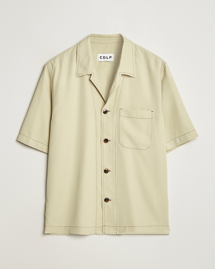 Men | Shirts | CDLP | Pool Shirt Lemongrass