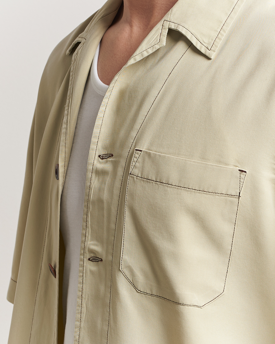 Men | Shirts | CDLP | Pool Shirt Lemongrass