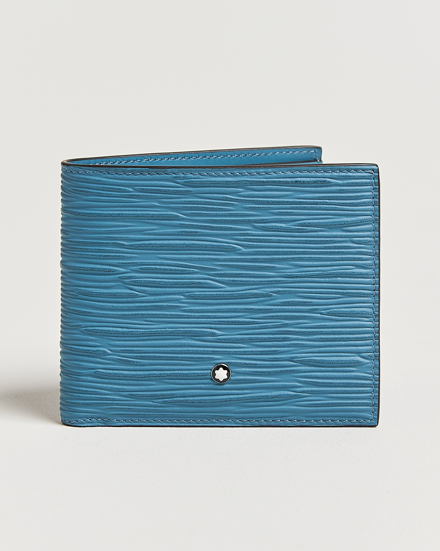 Montblanc 4810 Wallet 8cc Smokey Blue at CareOfCarl.com