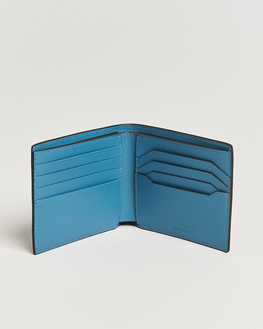 Montblanc 4810 Wallet 8cc Smokey Blue at CareOfCarl.com