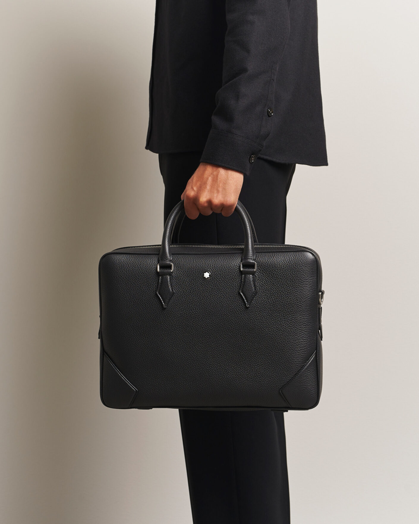 Men | Montblanc Soft Grain Document Case Black | Montblanc | Soft Grain Document Case Black