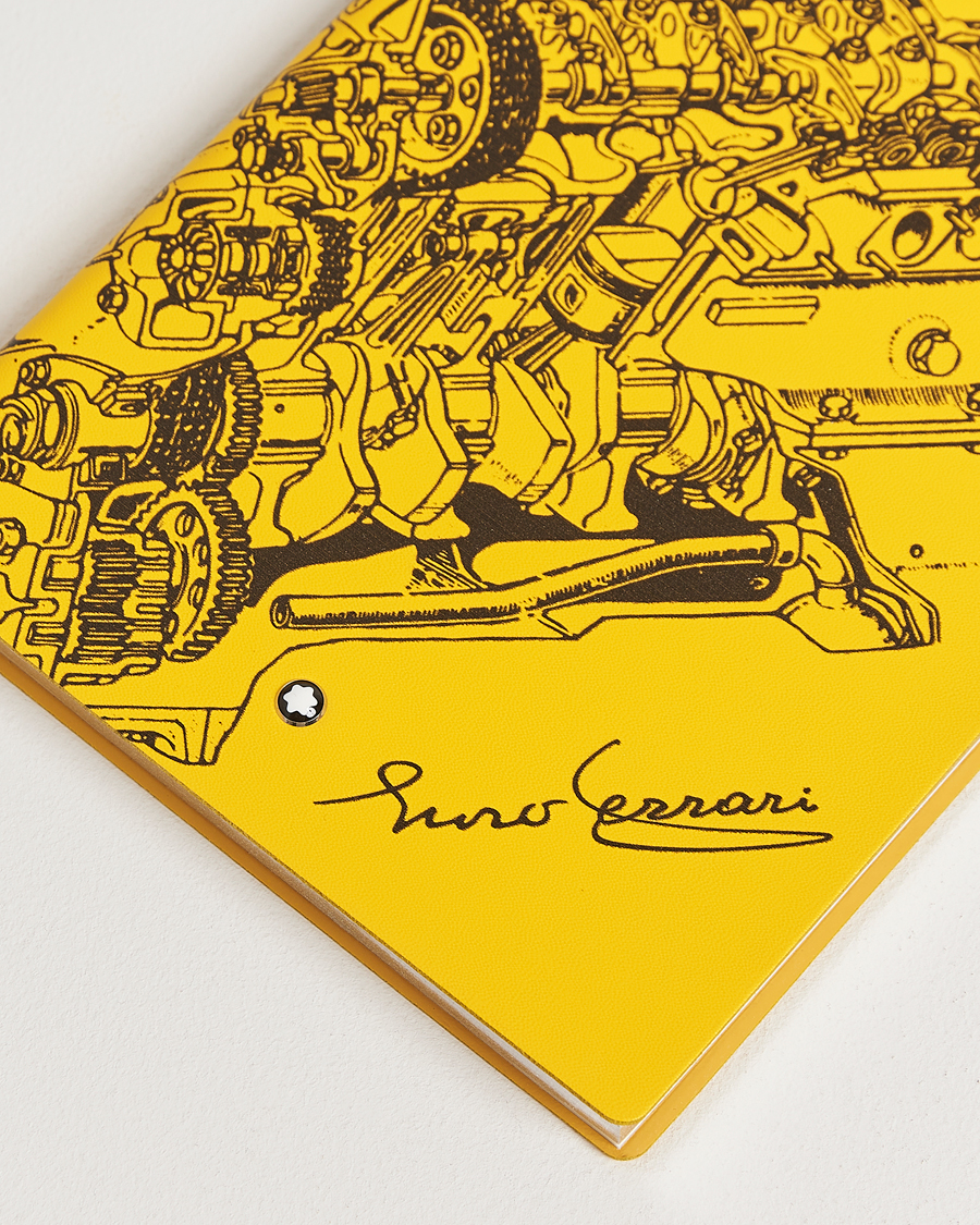 Men | Notebooks | Montblanc | Notebook #146 Enzo Ferrari Modena Giallo