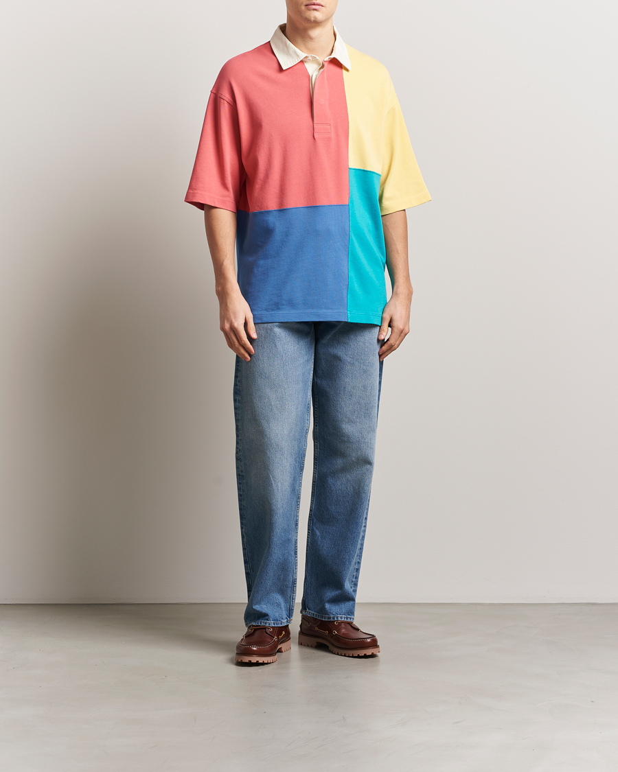 GANT 240 Mulberry Street Colorblocked Heavy Rugger Polo Multi at