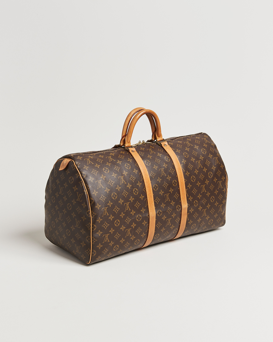 Men | Louis Vuitton Pre-Owned Keepall 55 Monogram | Louis Vuitton Pre-Owned | Keepall 55 Monogram