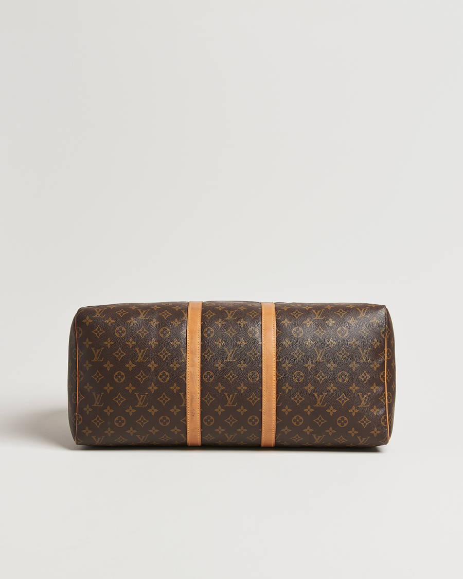 Men | Louis Vuitton Pre-Owned Keepall 55 Monogram | Louis Vuitton Pre-Owned | Keepall 55 Monogram