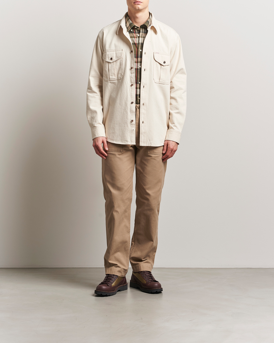 Men | Shirts | Filson | Denim Guide Shirt Natural Seed