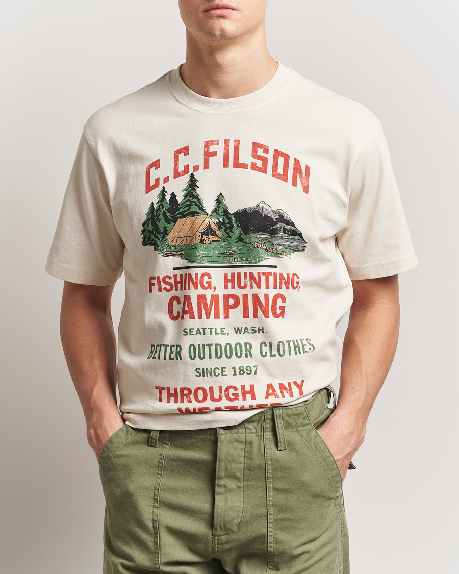 Men | T-Shirts | Filson | Frontier Graphic T-Shirt Birch