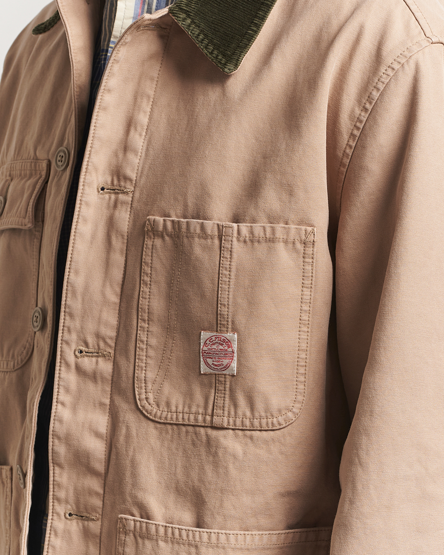 Men | Coats & Jackets | Filson | Chore Coat Grey Khaki