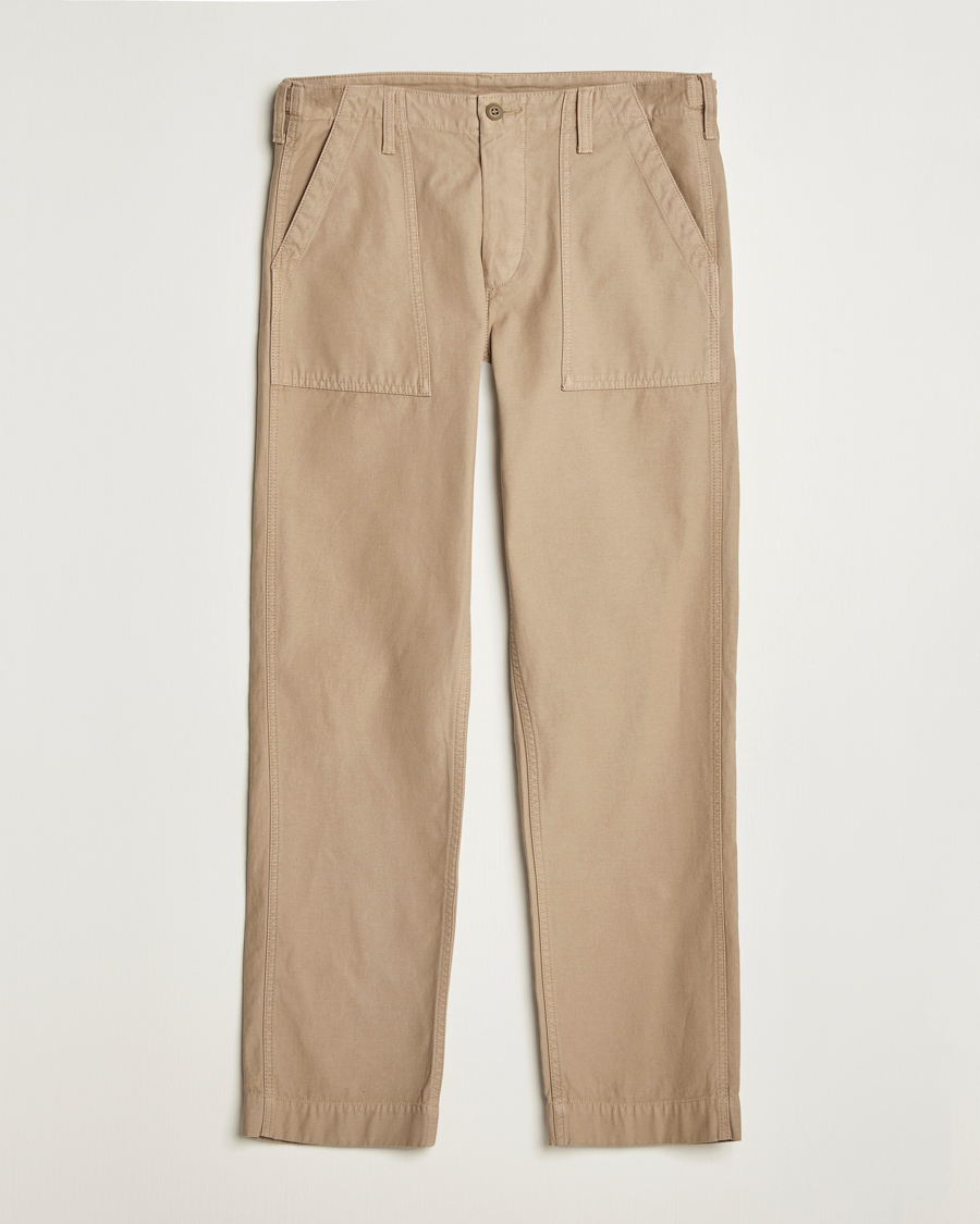 Men | Trousers | Filson | Field Supply Pants Grey Khaki