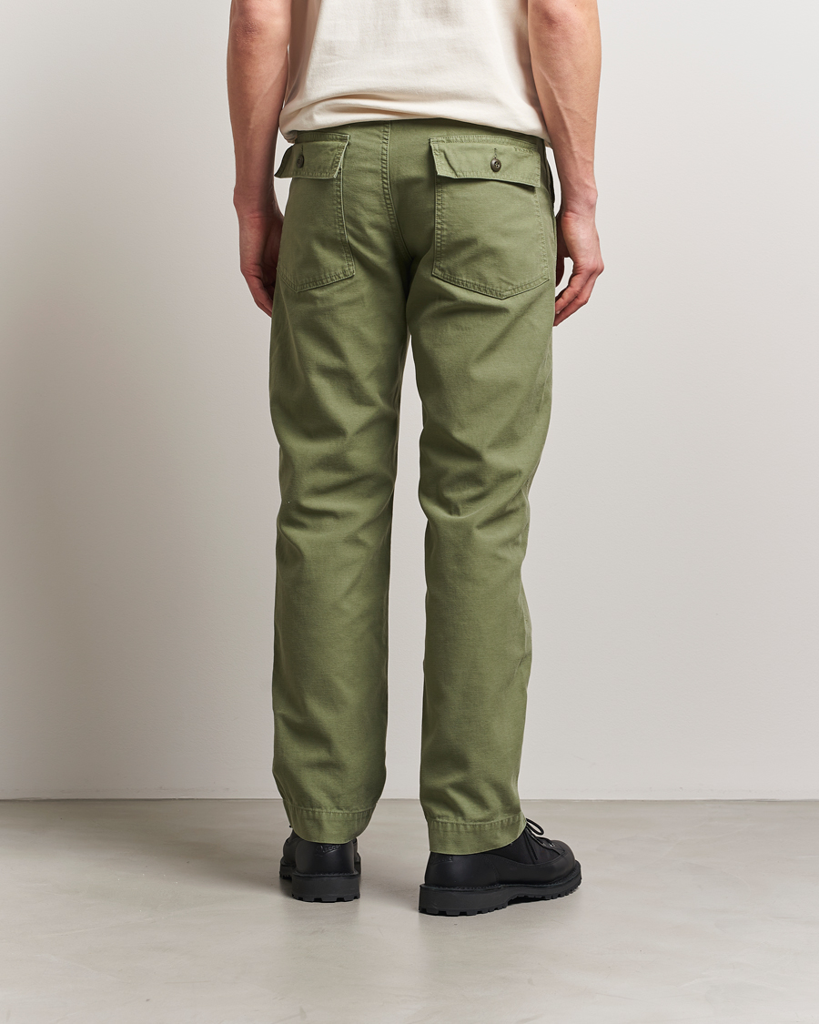 Men | Trousers | Filson | Field Supply Pants Washed Green